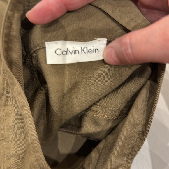 Calvin Klein Khaki Button-Up Dress - Picture 10 of 10